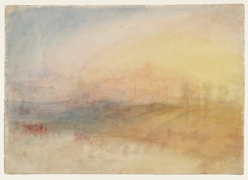 Joseph Mallord William Turner, ‘?Ashby-de-la-Zouch Castle’ c.1830