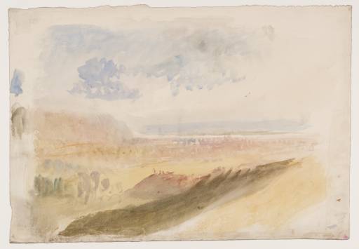Joseph Mallord William Turner, ‘Rouen from the Mont-aux-Malades’ c.1829-30