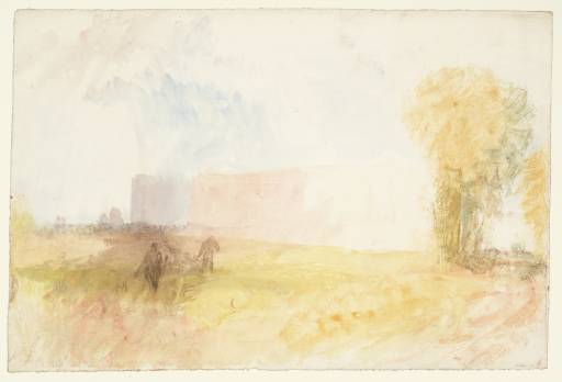 Joseph Mallord William Turner, ‘The Grounds of St John's and Trinity Colleges, Oxford’ c.1837-9