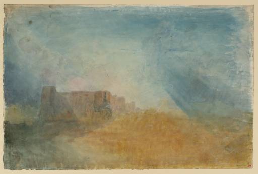 Joseph Mallord William Turner, ‘A Ruined Castle’ c.1825-38