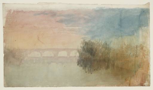 Joseph Mallord William Turner, ‘?Bedford and the River Great Ouse’ c.1829
