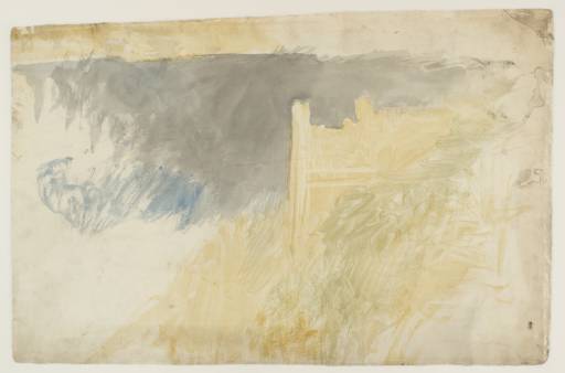 Joseph Mallord William Turner, ‘A Castle on a Wooded Slope, Possibly Durham’ c.1828-38