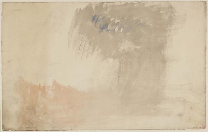 Joseph Mallord William Turner, ‘Heavy Clouds above a Landscape’ c.1828-40