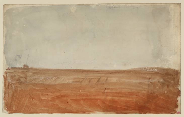 Joseph Mallord William Turner, ‘Cartmel Sands, Cumbria’ c.1825-30
