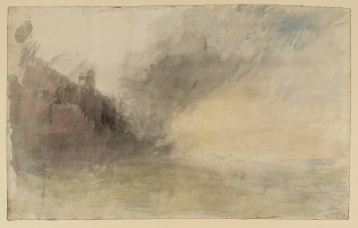 Joseph Mallord William Turner, ‘Criccieth Castle’ c.1836