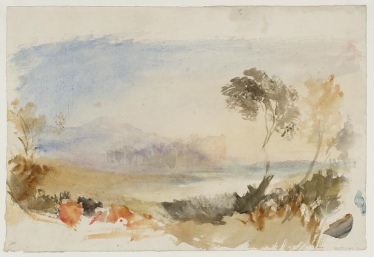 Joseph Mallord William Turner, ‘Linlithgow Palace’ c.1821