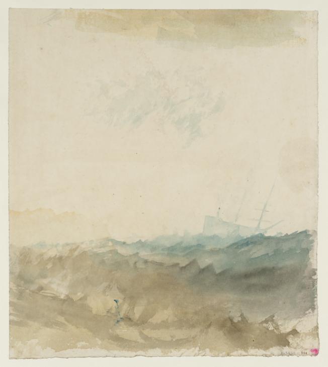 Joseph Mallord William Turner, ‘?Study for 'A Ship Aground'’ c.1827-8