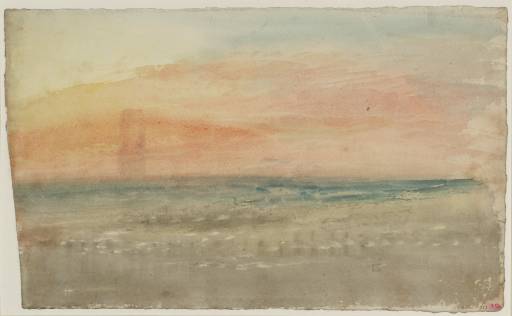 Joseph Mallord William Turner, ‘?Gloucester Cathedral ('Twilight at Sea')’ c.1823-6