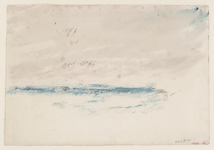 Joseph Mallord William Turner, ‘Beach’ after 1825