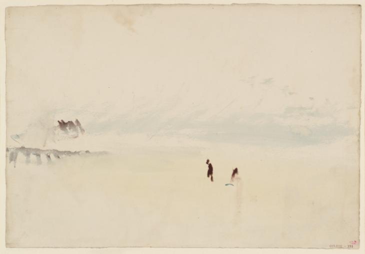 Joseph Mallord William Turner, ‘Figures in Coastal Terrain’ c.1820-30