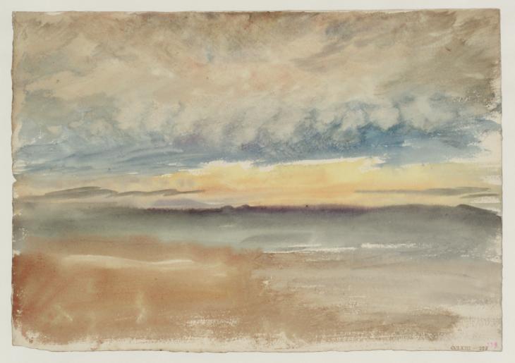 Joseph Mallord William Turner, ‘Beach’ c.1822