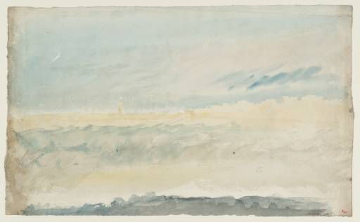 Joseph Mallord William Turner, ‘The Distant Tower’ c.1822-8
