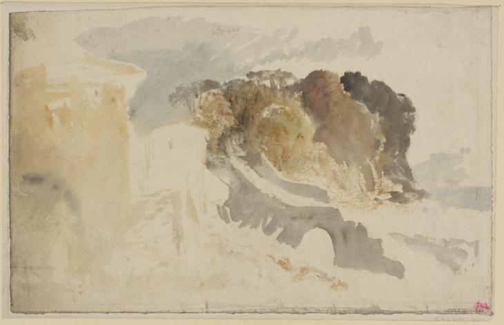 Joseph Mallord William Turner, ‘A Watermill and Bridge, Possibly at St John, near Plymouth’ c.1813