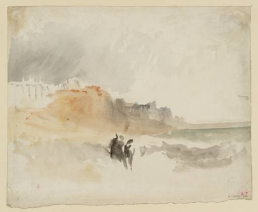 Joseph Mallord William Turner, ‘Figures on the Sands’ c.1822-8