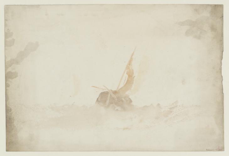 Joseph Mallord William Turner, ‘Sailboat’ c.1820-30