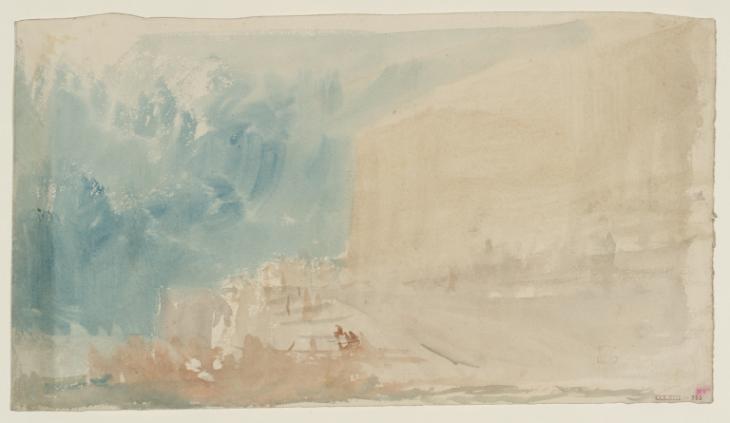 Joseph Mallord William Turner, ‘The Terrace, possibly Custom House’ c.1822-8