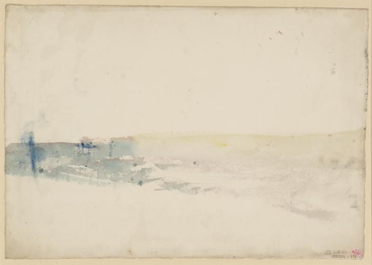 Joseph Mallord William Turner, ‘Sea and Sky’ after 1825