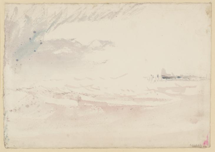 Joseph Mallord William Turner, ‘Coastal Terrain’ c.1820-30