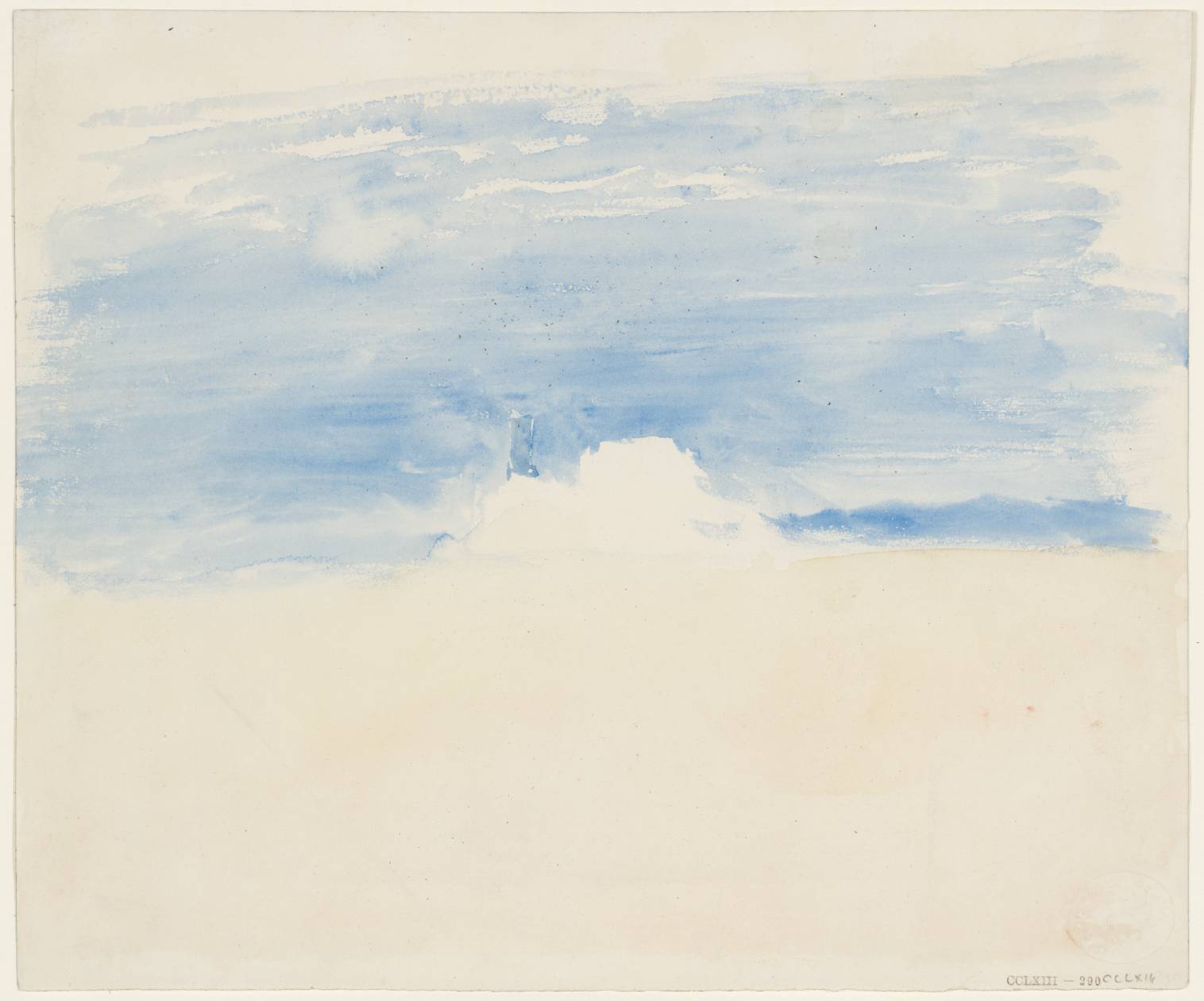 The Blue Sky: Castle on Rock