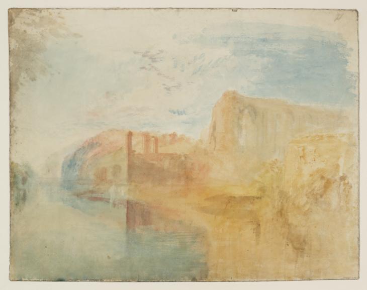 Joseph Mallord William Turner, ‘St Agatha's Abbey, Easby, Yorkshire’ c.1820