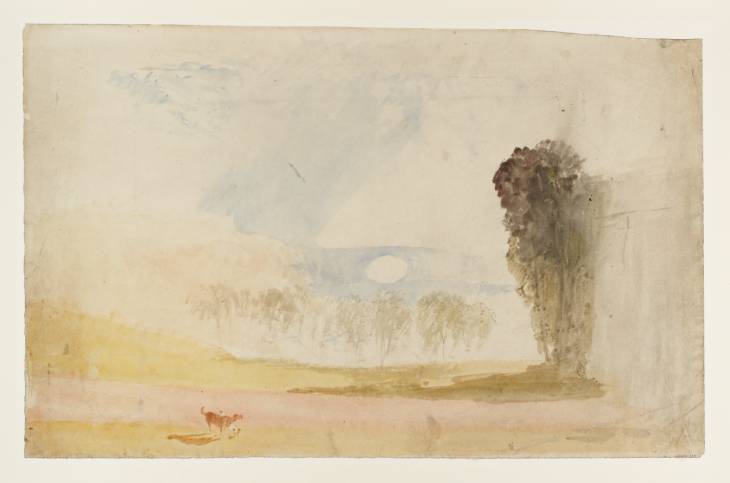 Joseph Mallord William Turner, ‘Blenheim Palace, the Grand Bridge and the Woodstock Gate’ c.1830-2
