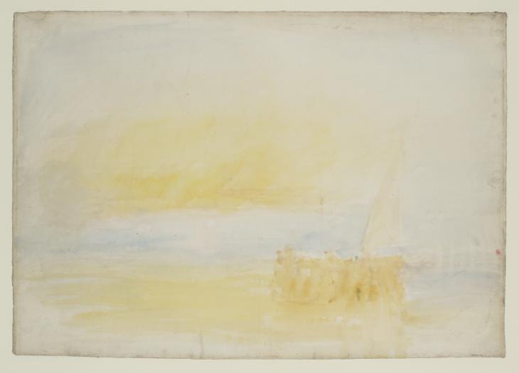 Joseph Mallord William Turner, ‘?Sunrise: Whiting Fishing at Margate’ ?1822