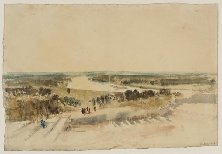 Joseph Mallord William Turner, ‘?Study for 'England: Richmond Hill, on the Prince Regent's Birthday'’ c.1819