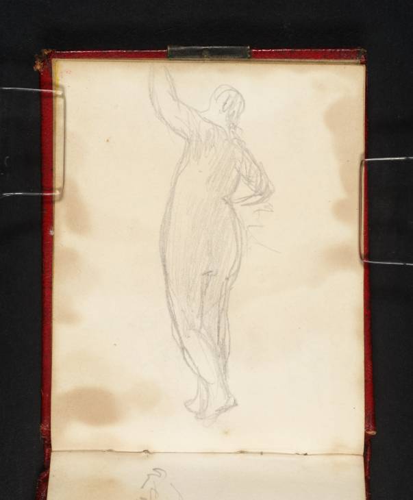 Joseph Mallord William Turner, ‘Nude Figure’ c.1830-1