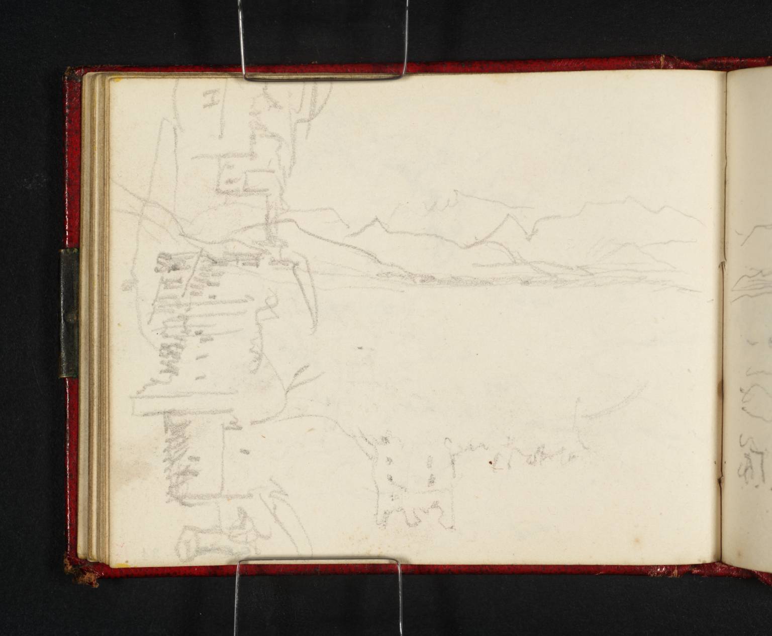 Sketches of Brough and Penrith Castles