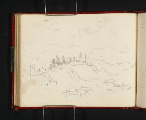 Joseph Mallord William Turner, ‘Brough Cumbria, with the Castle’ 1831