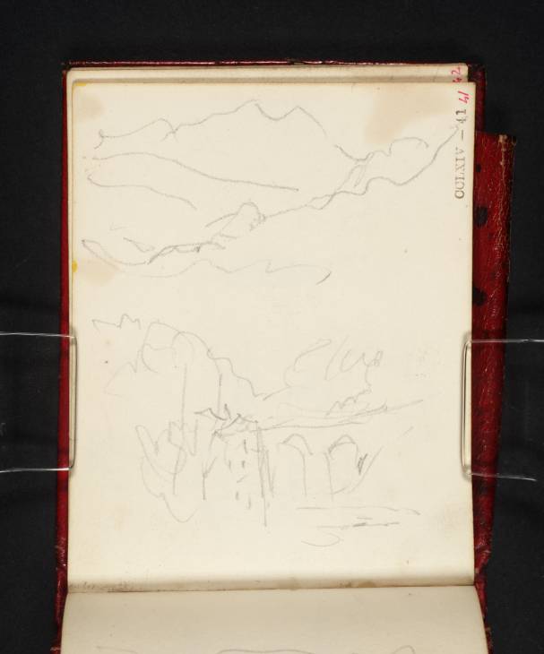 Joseph Mallord William Turner, ‘Bridge, with Mountains’ 1831