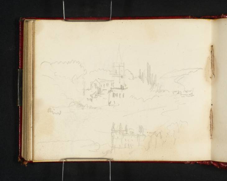 Joseph Mallord William Turner, ‘Sketches of Two Churches’ 1831