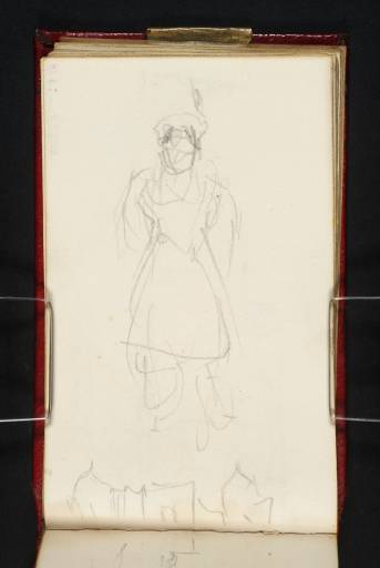 Joseph Mallord William Turner, ‘A Figure; and Buildings’ 1831