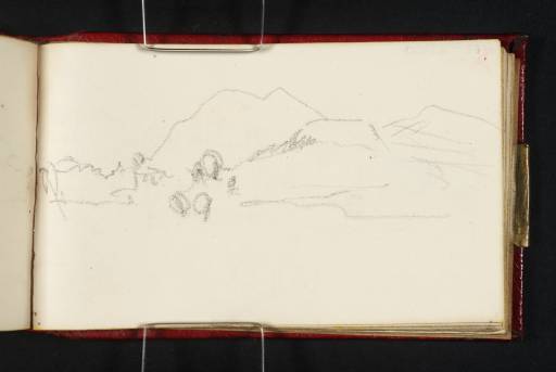 Joseph Mallord William Turner, ‘Arthur's Seat from Across Duddingston Loch’ 1831
