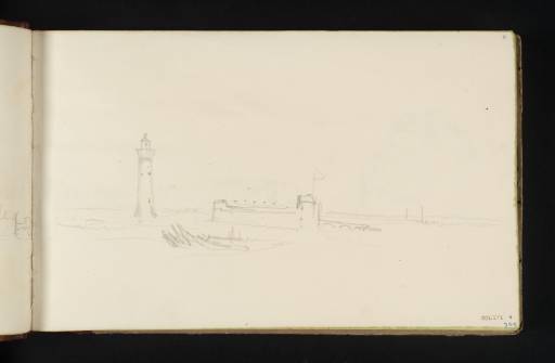 Joseph Mallord William Turner, ‘New Brighton Fort and Lighthouse, Merseyside’ 1831