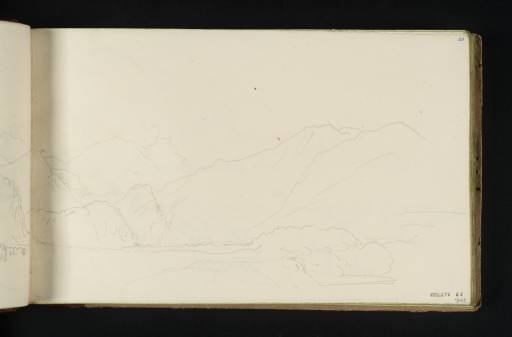 Joseph Mallord William Turner, ‘Southern End of Derwentwater with Lodore’ 1831