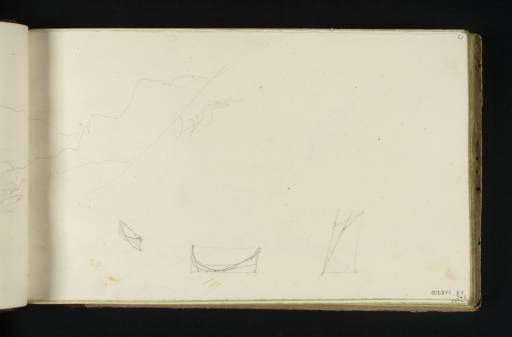Joseph Mallord William Turner, ‘Skiddaw from the South of Derwentwater Continued; and Sketches of Boats’ 1831