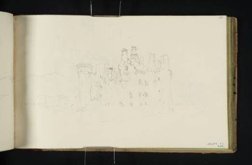 Joseph Mallord William Turner, ‘Caerlaverock Castle’ 1831
