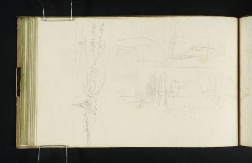 Joseph Mallord William Turner, ‘Lochmaben Castle, Near Lockerbie’ 1831
