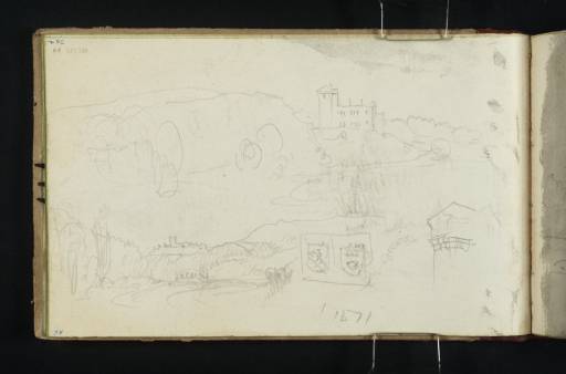 Joseph Mallord William Turner, ‘Branxholme Castle’ 1831