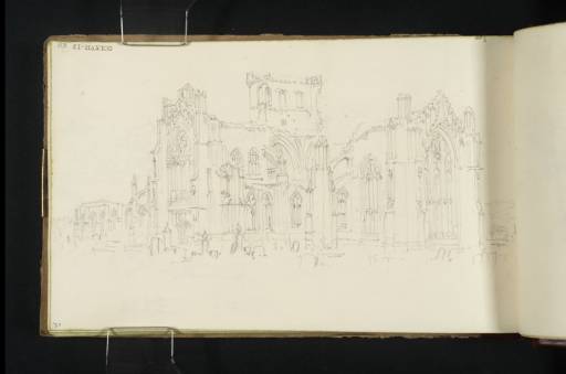 Joseph Mallord William Turner, ‘Melrose Abbey’ 1831