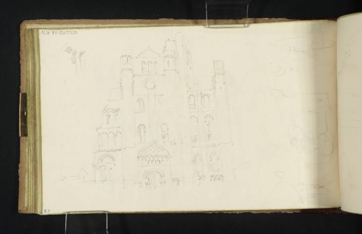 Joseph Mallord William Turner, ‘Kelso Abbey, North Transept’ 1831