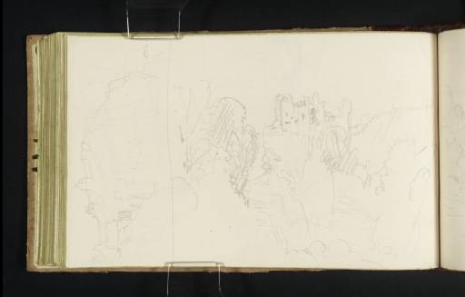 Joseph Mallord William Turner, ‘Innerwick Castle, East Linton; and Berwick Castle’ 1831
