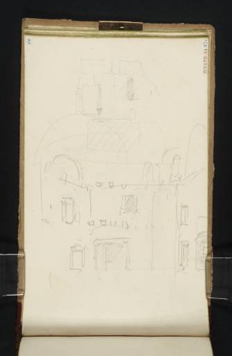 Joseph Mallord William Turner, ‘Interior of Smailholm Tower, Scottish Borders’ 1831
