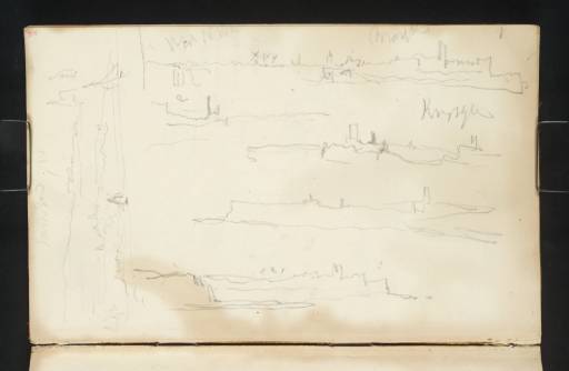 Joseph Mallord William Turner, ‘The Coast of Essex and Kent: Southend-on-Sea, Leigh, Margate and Kingsgate’ 1834