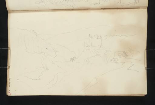 Joseph Mallord William Turner, ‘Neidpath Castle, Peebles, From the East’ 1834