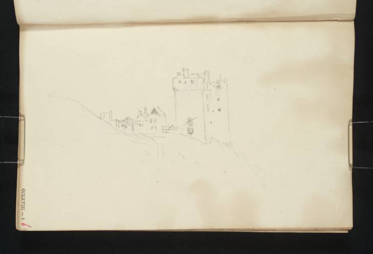 Joseph Mallord William Turner, ‘Neidpath Castle, Peebles, From the North’ 1834