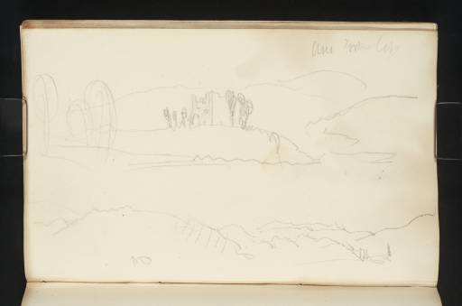 Joseph Mallord William Turner, ‘Horsburgh Castle, near Peebles’ 1834