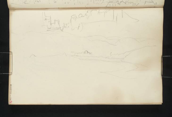 Joseph Mallord William Turner, ‘Horsburgh Castle or Cardrona Tower near Innerleithen’ 1834