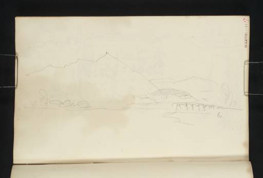 Joseph Mallord William Turner, ‘Lee Pen and Tweed Bridge at Innerleithen’ 1834